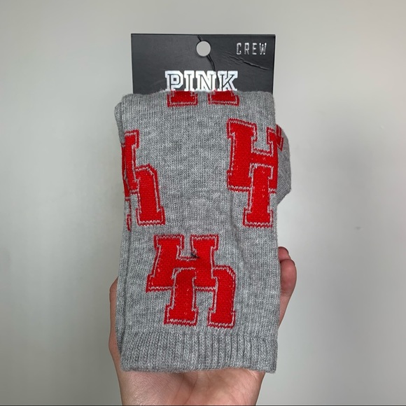 PINK Victoria's Secret Other - PINK Victoria’s Secret Huston Cougars Crew Socks